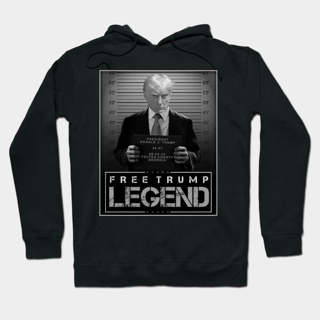 Trump Legend Hoodie by BUBBLEMOON